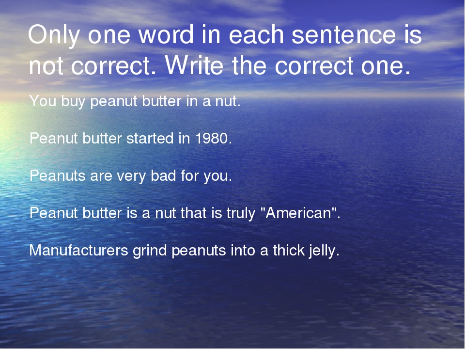 What do we need to eat to be...