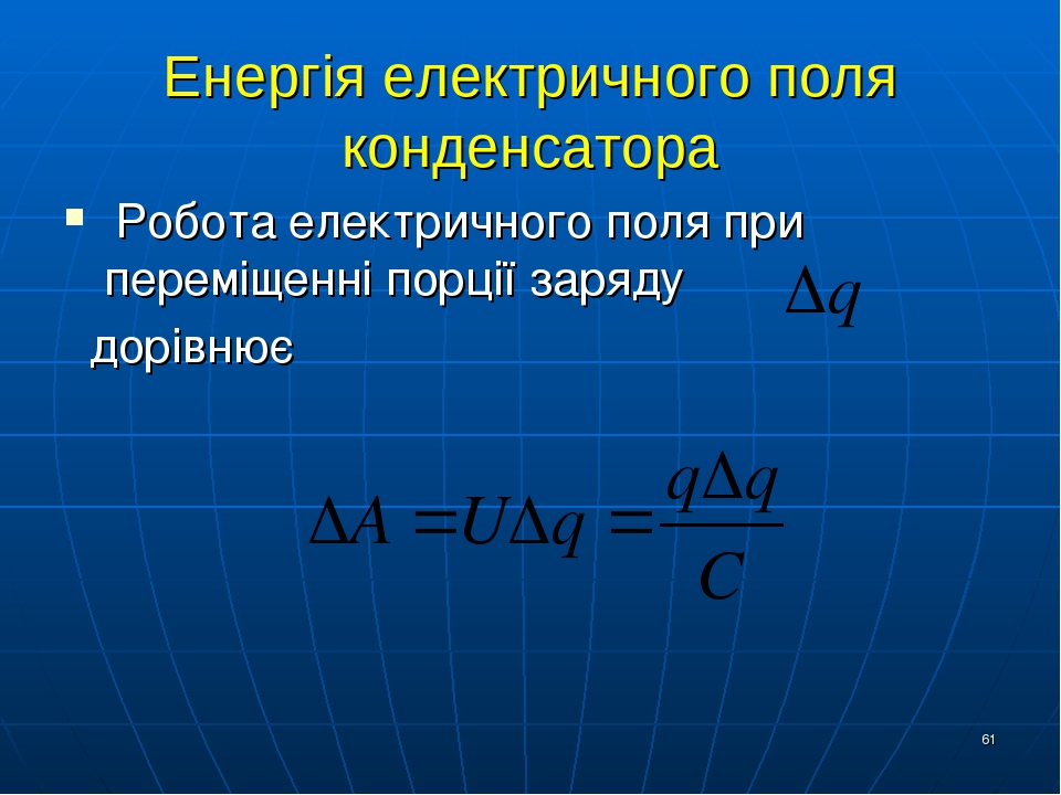 Переменное поле конденсатора