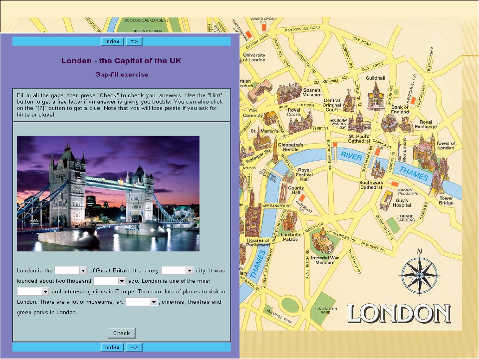 Презентація до уроку «Sights of London».