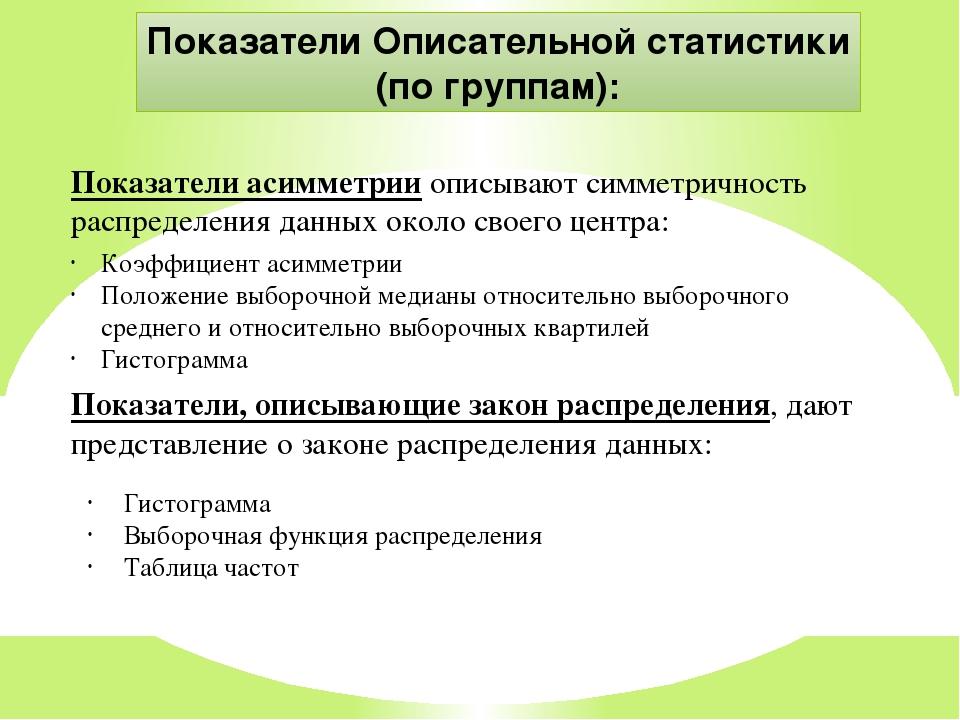 Контрольная по описательной статистике. Описательная статистика показатели. Методам описательной статистики. Средние показатели описательной статистики.