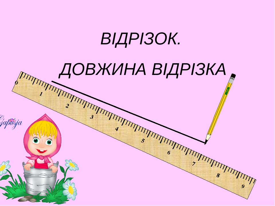 Відрізок. Довжина відрізка.