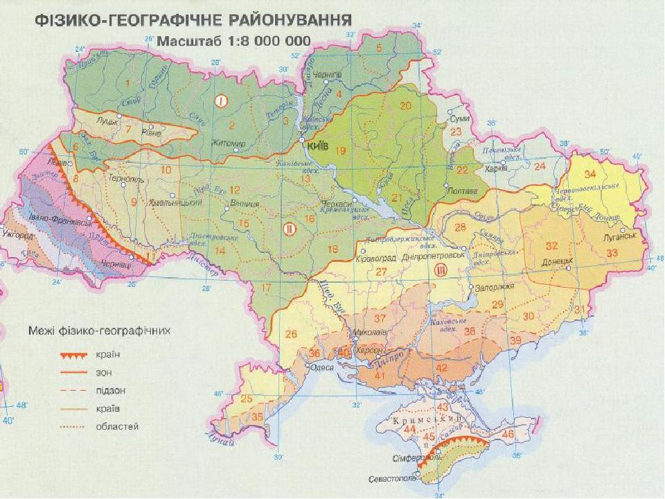 Презентація "Ландшафти України" | Презентація. Географія