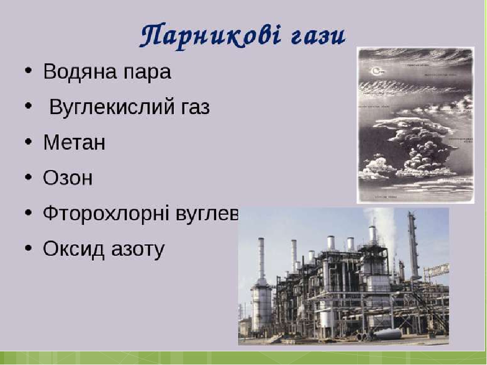 Парниковий ефект.