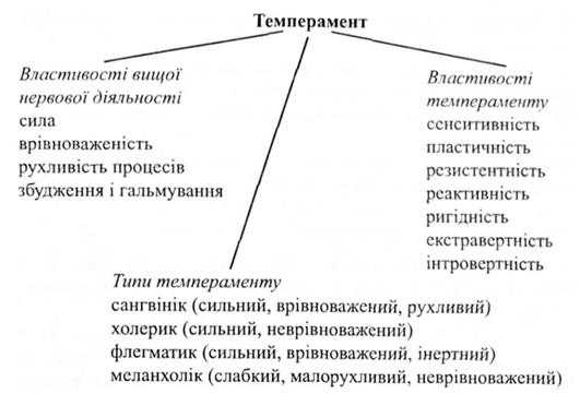 Реферат: Темперамент і особливості розумової діяльності