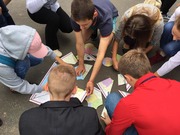 В Бучі креативно відсвяткували останній дзвоник