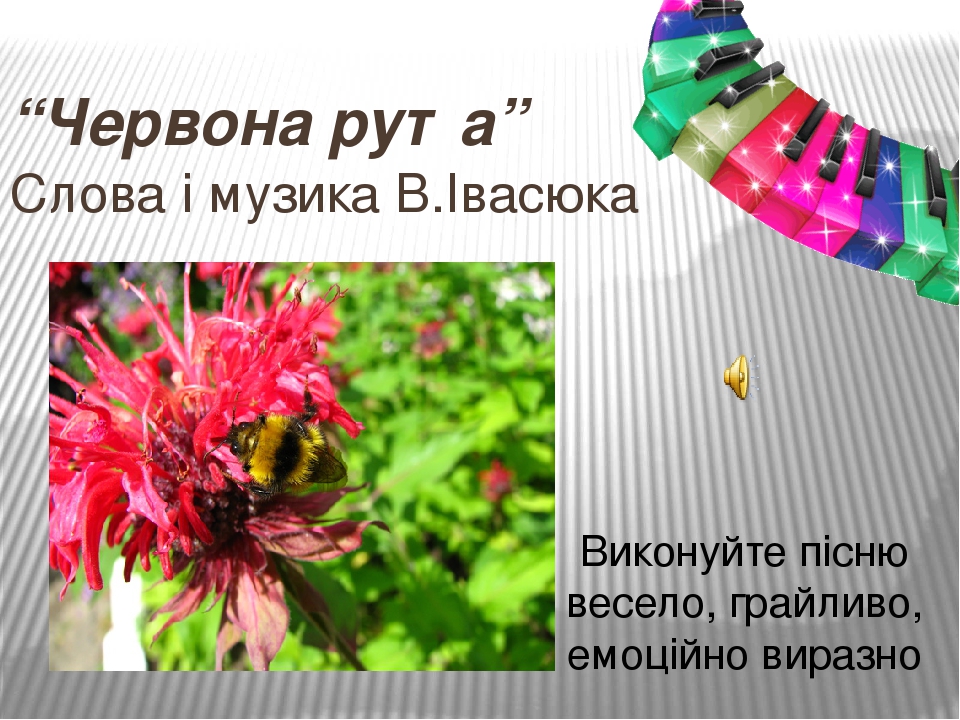 Червона калина слова