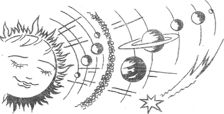 Рисунок солнечной системы 2 класс