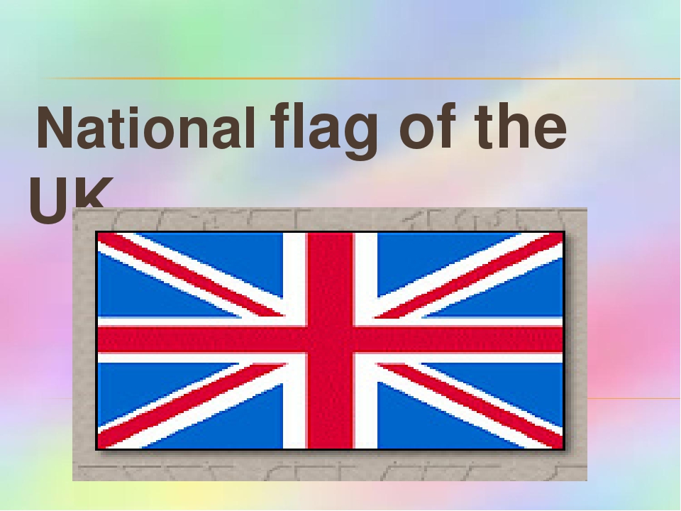 National flag of the UK