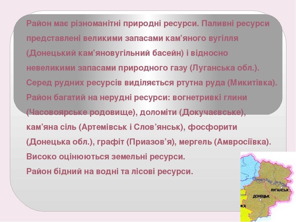 Составление описания природного района по плану