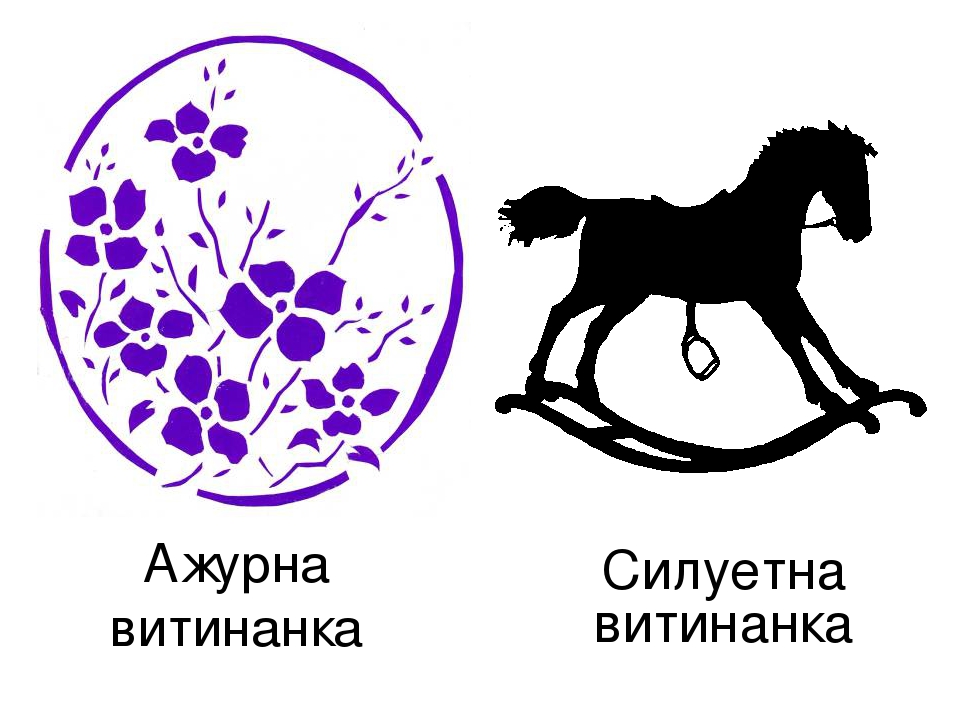 Витинанки.