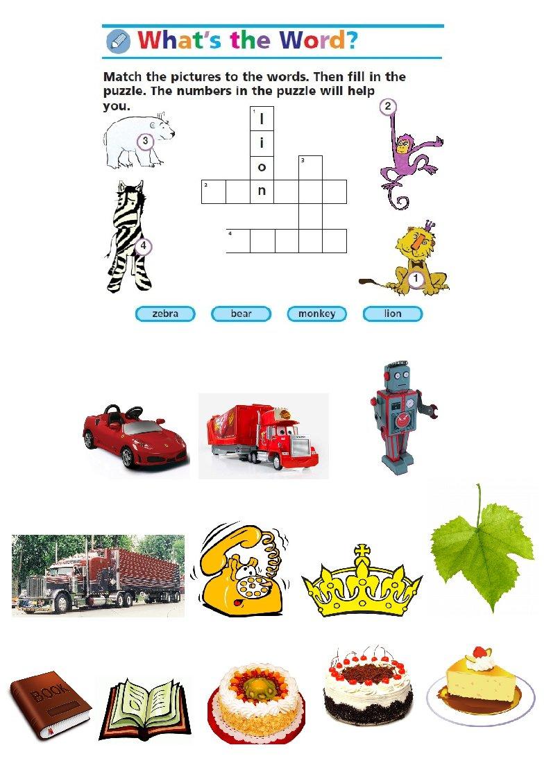 Crosswords For Kids 