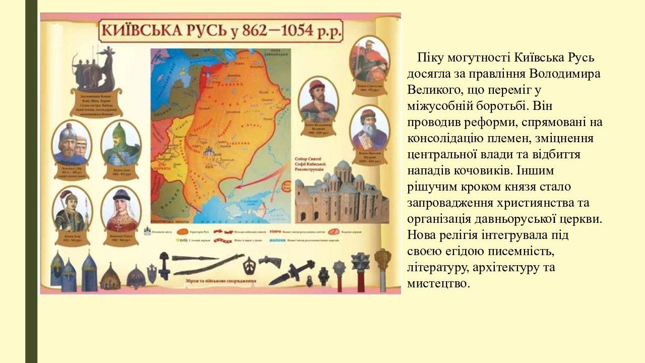 Презентація на тему: Князі Київської Русі | Презентація. Історія України
