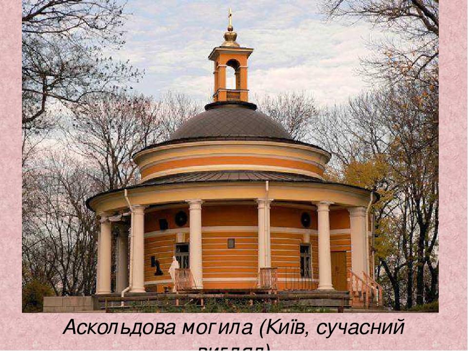 Аскольдова могила (Київ, сучасний вигляд)